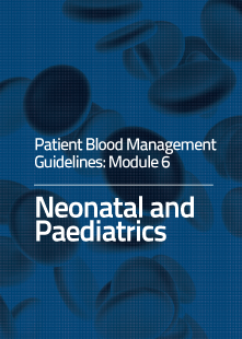 Picture of the cover of PBM guidelines module 6 neonatal and paediatrics