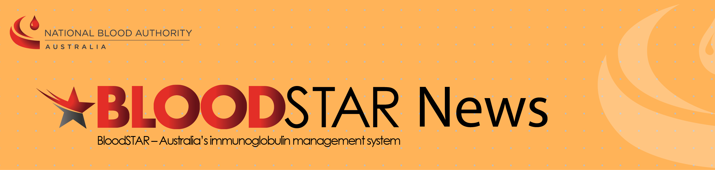 BloodStar newsletter header