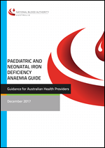 Cover image of Paediatric and Neonatal Iron Deficiency Anaemia Guide