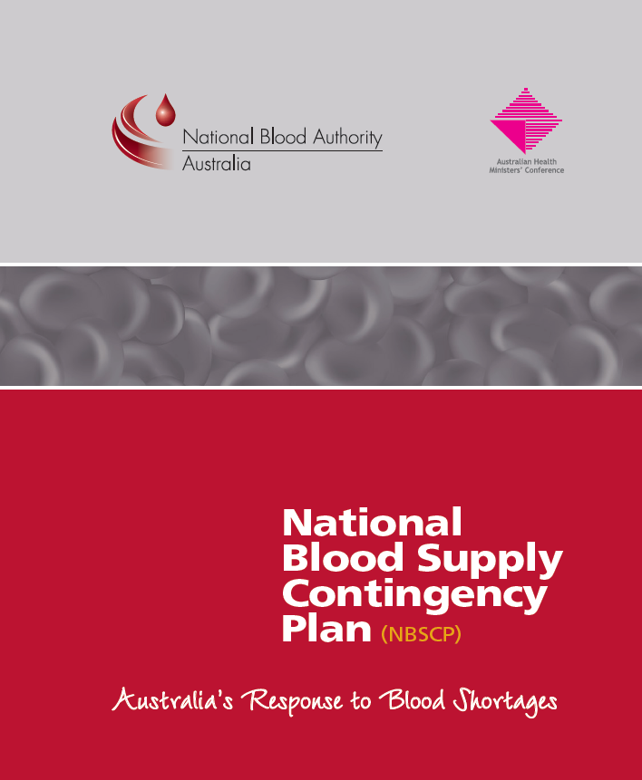 National Blood Supply Contingency Plan image